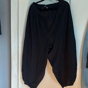Free People Boat Pants- Black Harem Pants